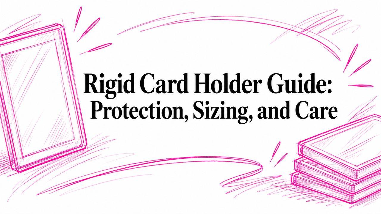 Rigid Card Holder Guide: Protection, Sizing, and Care
