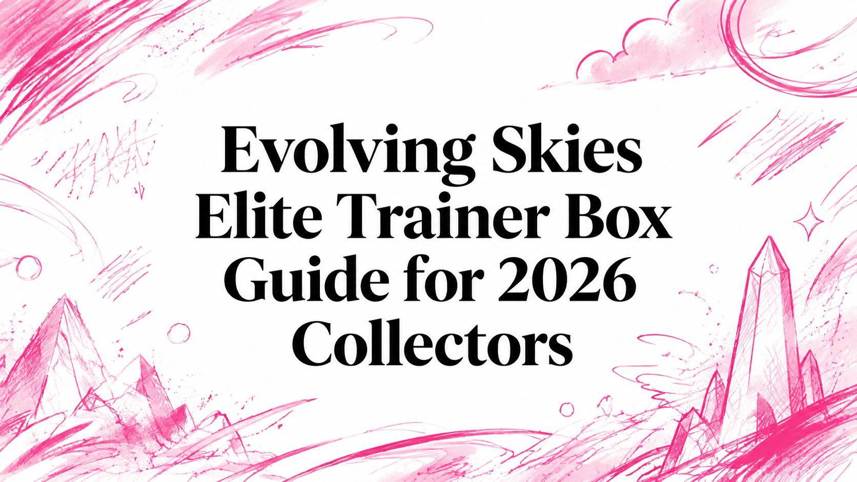 Evolving Skies Elite Trainer Box Guide for 2026 Collectors