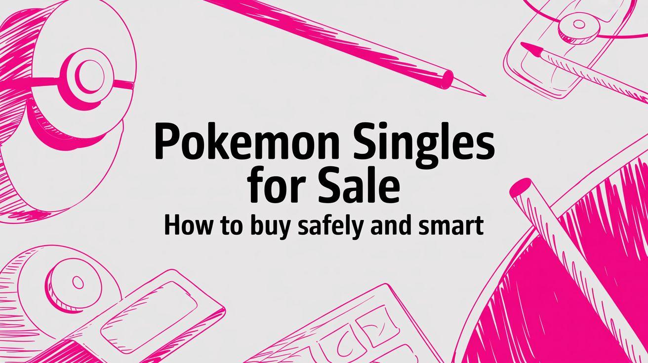 Pokemon Singles for Sale How to Buy Safely and Smart